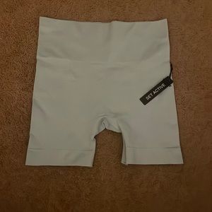 Baby Blue Biker Shorts